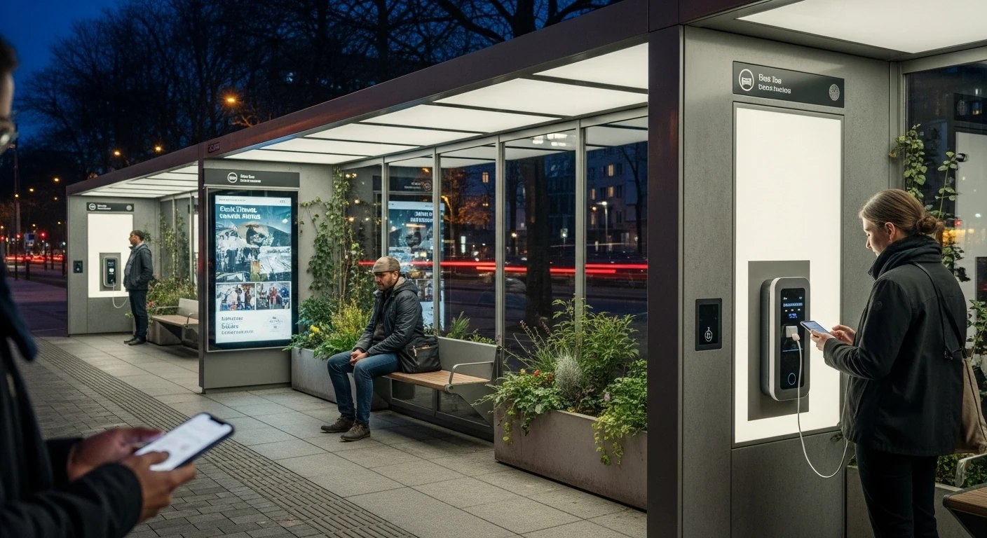 Концепт умной остановки